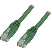 Patchkabel 0,3M Cat6 <br> UTP GRØN